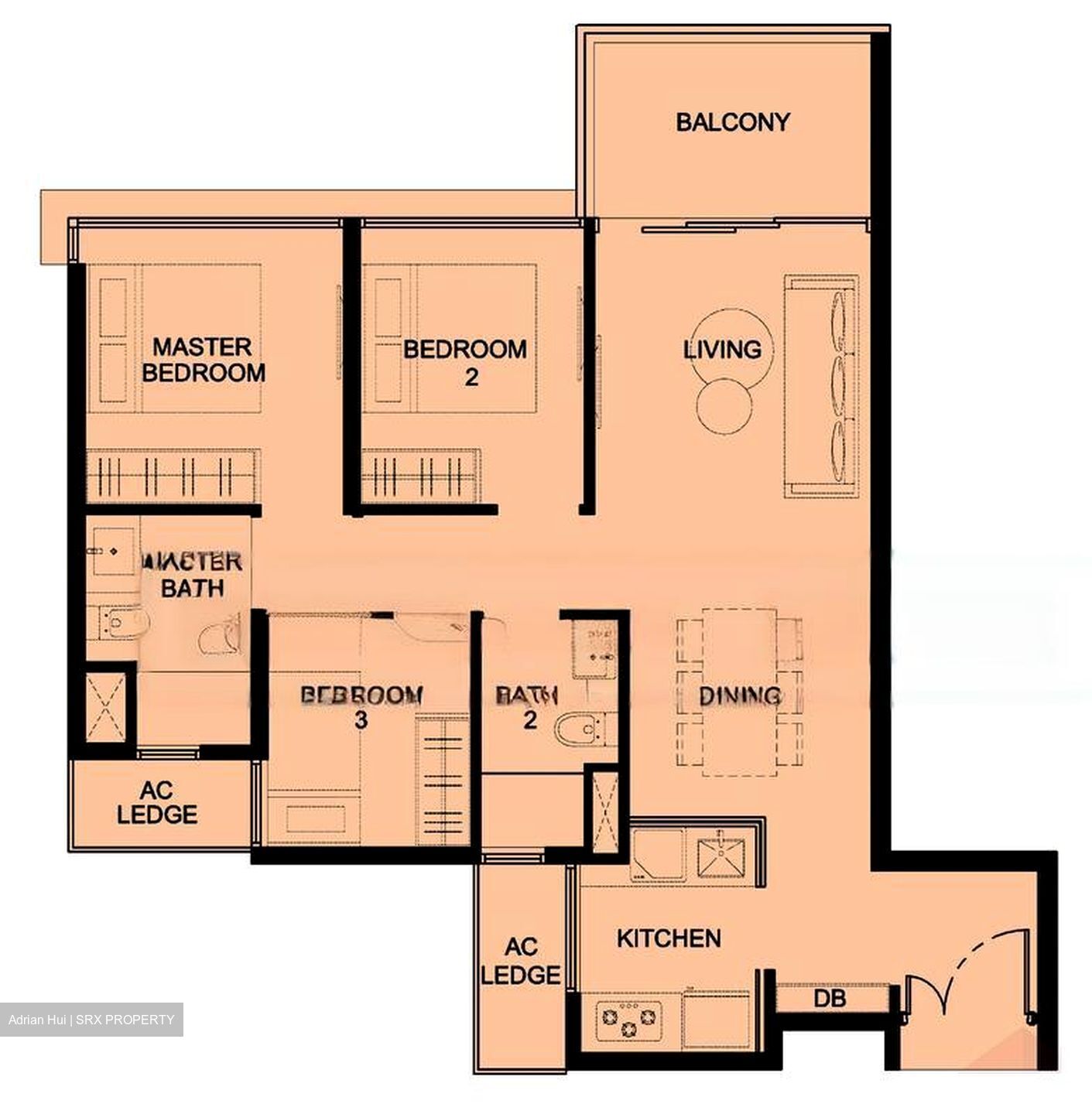 Kingsford Waterbay (D19), Apartment #461382791